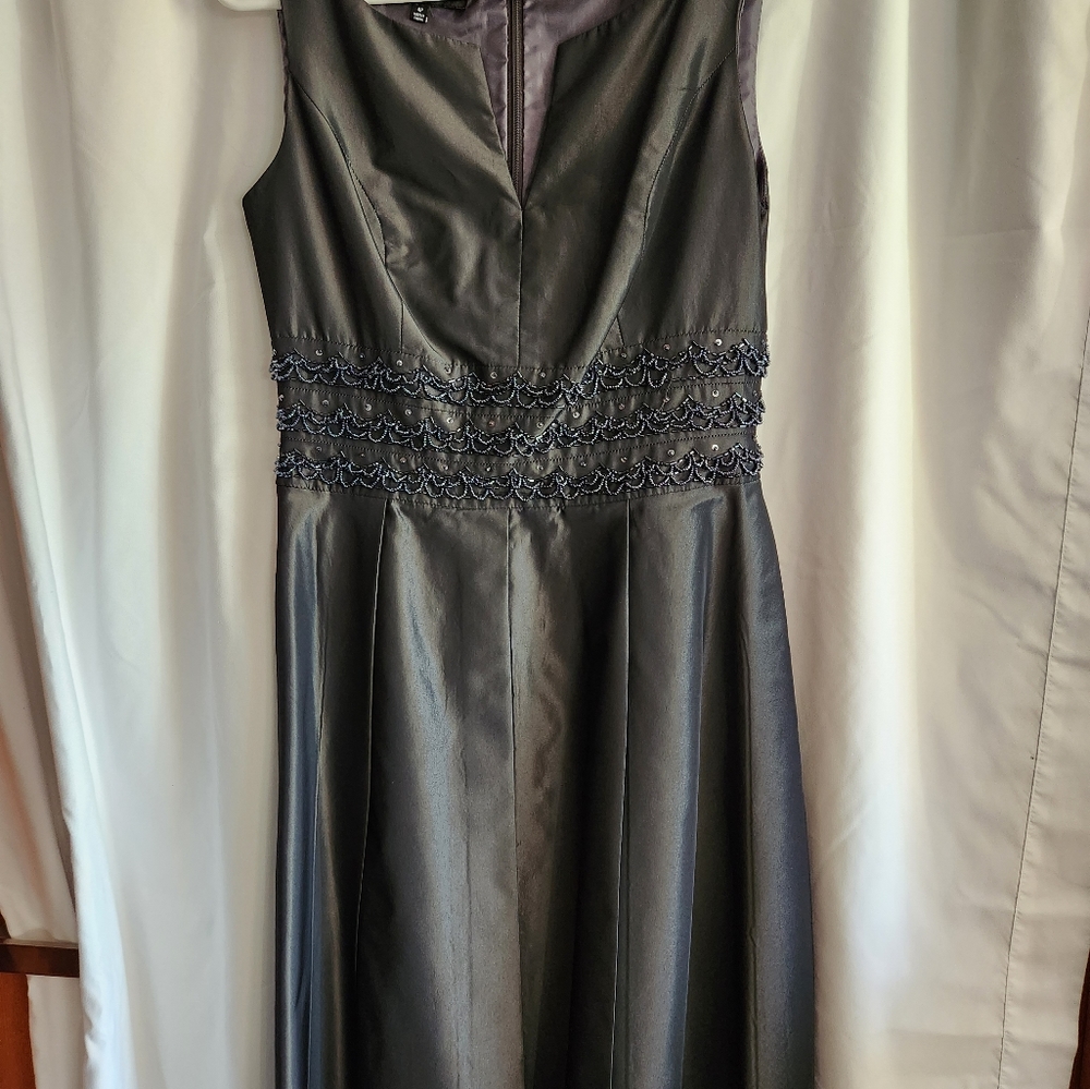 Ladies Steel Gray cocktail dress